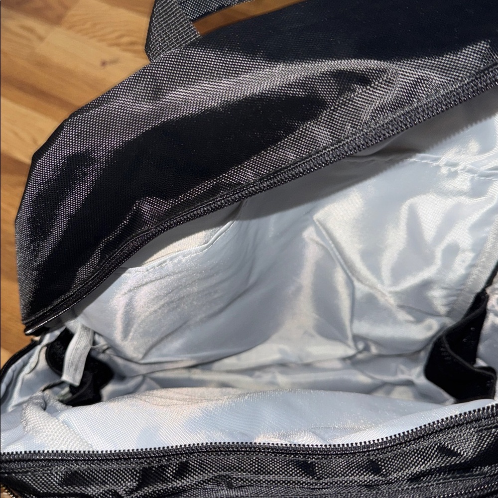Skip Hop Jet Black  via  diaper Backpack NWT - Picture 10 of 13